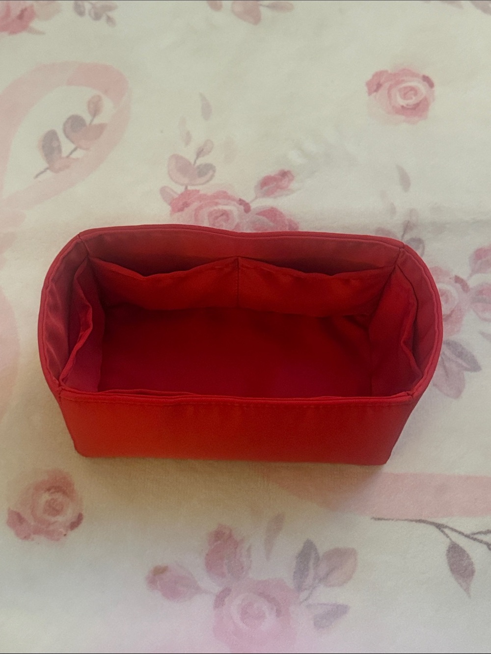 Red Fabric Organizer Insert for Speedy 20 Bag